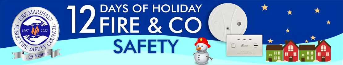 12 Days of Holiday Fire & CO Safety