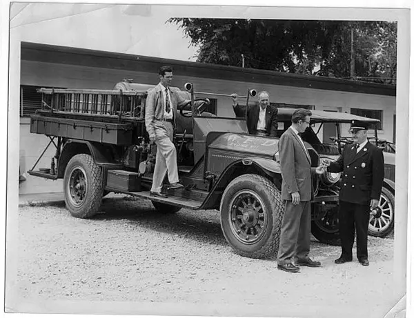 Engine 1 handed over to HVSO - May, 1959