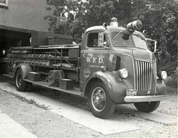 Ladder No. 1, the shop-built 1941 Ford