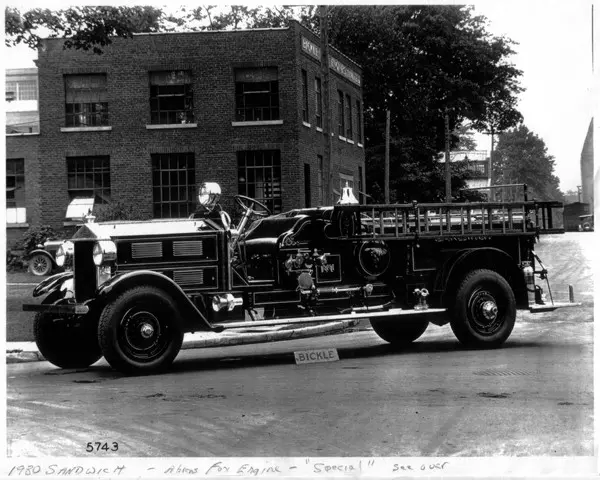 Sandwich's 1930 Bickle at the Woodstock factory