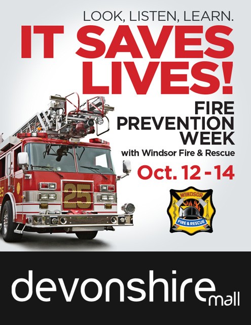Fire Prevention Week at Devonshire Mall