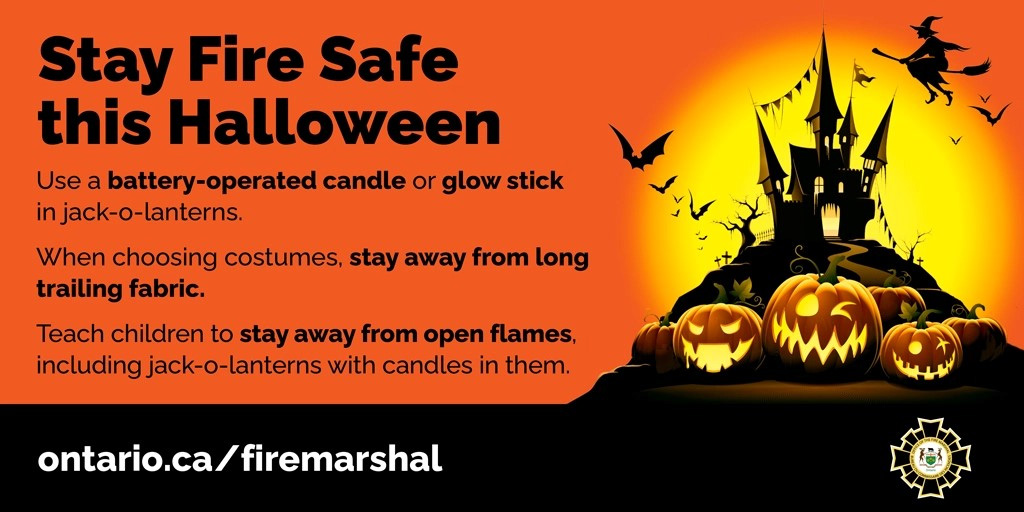 Stay Fire Safe this Halloween