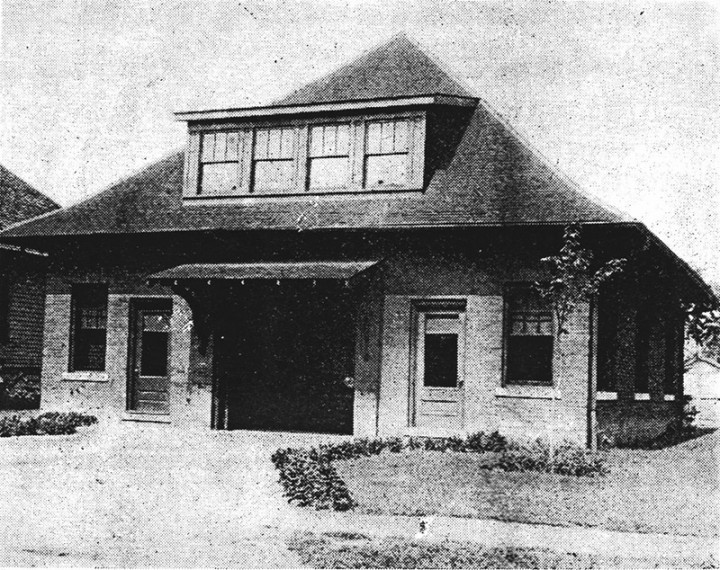 Fire Station 4, 744 Langlois Avenue, ca. 1936