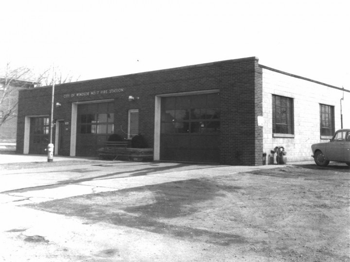 Former Riverside Fire Hall became Windsor's first Station #7