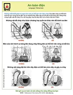 vietnamese - Be Fire-Safe with Electricity